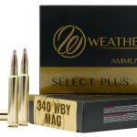 Weatherby H340225IL Select Plus  340 Wthby Mag 225 gr Hornady Interlock 20 Per Box/ 10 Case