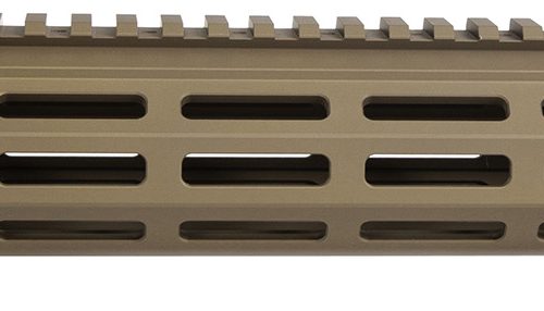 Geissele Automatics 05650S Super Modular Rail MK16 13.50" M-LOK, Desert Dirt Aluminum for AR Platform, Barrel Nut Included