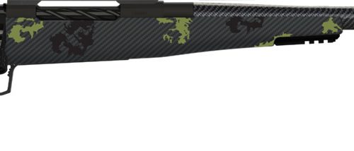 Fierce Firearms TROG300WIN24BF CT Rogue  300 Win Mag 3+1 24" Carbon Fiber Barrel, Black Cerakote Titanium Rec, Forest Camo Rogue Stock
