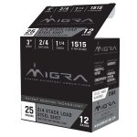 Migra Ammunitions M12S46 Staxd  12Gauge 3" 1 1/4oz 4/6Shot 25/10 *Sold by the case