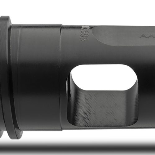 ADVANCED ARMAMENT COMPANY 64133 Blackout Muzzle Brake 30 Cal 5/8"-24 tpi, Black Steel, for AAC MK13-SD Suppressors