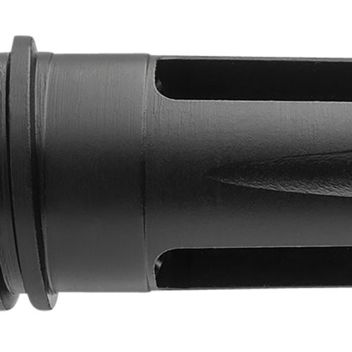 ADVANCED ARMAMENT COMPANY 64141 Blackout Flash Hider  22 Cal (6.56mm) 1/2"-28 tpi, Black Steel, for AAC 51T Suppressors