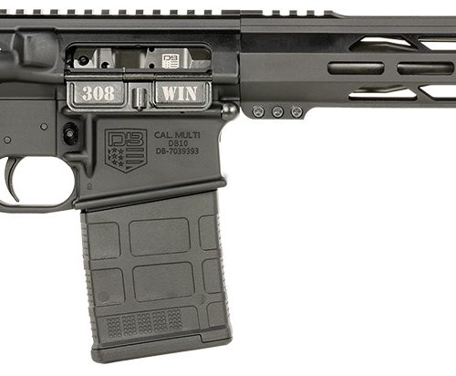 Diamondback DB1222C001 DB10  308 Win 20+1 13.50", Black, Carbon Lower, 9" M-LOK Handguard, Black Padded Buffer Tube/Magpul Grip