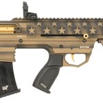 Gforce Arms GFBPUSBNZ GFBP  12 Gauge Semi-Auto 3" 5+1 18.50" Black Bronze Picatinny Rail Aluminum Receiver, Bronze Bullpup w/Pistol Grip Aluminum Stock, Black Rubber Grip