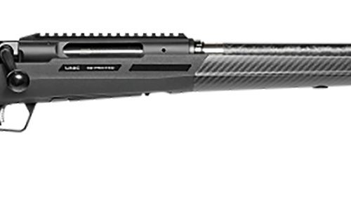 Savage Arms 58106 Impulse KLYM 7mm PRC 2+1 22" Carbon Fiber Threaded Barrel, Black Aluminum Receiver w/Picatinny Rail, Black Custom by FBT Carbon Fiber Stock, Ambidextrous