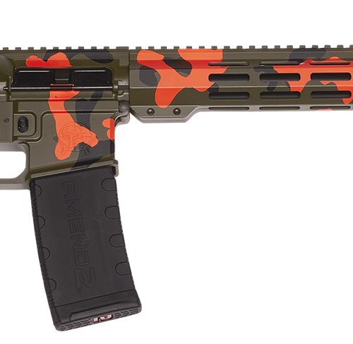 Great Lakes Firearms GL15223MCMP AR-15 Mission 223 Wylde 30+1 16", Deer Camp Camo Rec/15" M-Lok Handguard, Black Carbine Stock & A2 Grip, Muzzle Brake
