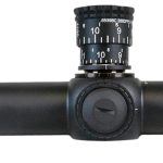 Huskemaw Optics 10520TAC Tactical Hunter Black 5-20x50mm 34mm Tube, Illuminated HuntSmart Reticle