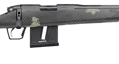 Fierce Firearms FRR17HMR18BF Carbon Razor  17 HMR Black Cerakote Forest Camo