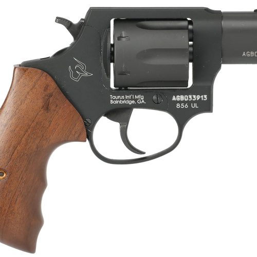 Taurus 285621ULTW 856 Ultra-Lite Small Frame 38 Special +P 6rd 2" Matte Black Carbon Steel Barrel & Cylinder, Matte Black Anodized Aluminum Frame, Walnut Grip