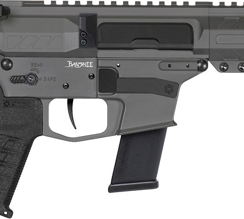 CMMG 45AF30FTNG Banshee MKG 45 ACP 13+1 8" Black Nitride Medium Taper Threaded Barrel, EML 4" M-LOK Handguards, Tungsten Aluminum Picatinny Rail Receiver, CMMG Zeroed Grips