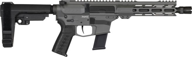 CMMG 45AF30FTNG Banshee MKG 45 ACP 13+1 8" Black Nitride Medium Taper Threaded Barrel, EML 4" M-LOK Handguards, Tungsten Aluminum Picatinny Rail Receiver, CMMG Zeroed Grips