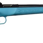 Crickett KSA302 My First Rifle  22 S/L/LR Single Shot 16.10" Blued Barrel & Receiver, Blue Synthetic Fixed Stock