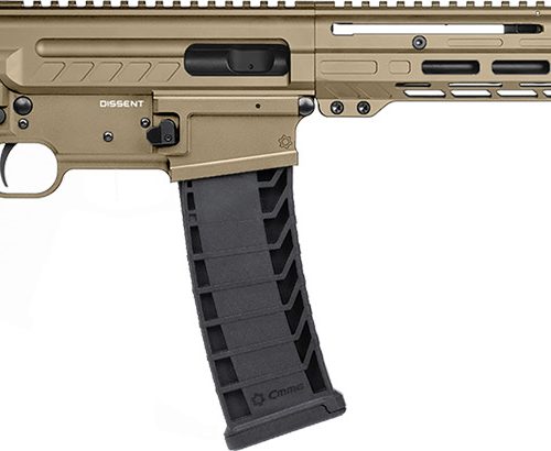CMMG 94AC80FCT Dissent BR4 *CA Compliant 9mm Luger 10+1 16.10" Black Nitride Threaded Barrel, Coyote Tan Cerakote Picatinny Rail Aluminum Receiver, Magpul SGA Black Synthetic Stock