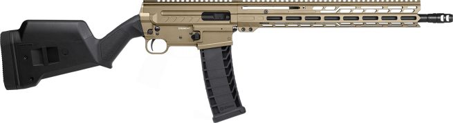 CMMG 94AC80FCT Dissent BR4 *CA Compliant 9mm Luger 10+1 16.10" Black Nitride Threaded Barrel, Coyote Tan Cerakote Picatinny Rail Aluminum Receiver, Magpul SGA Black Synthetic Stock