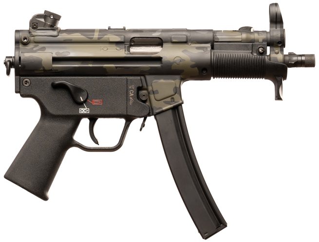 HK 81001151 SP5K PDW Sports South Exclusive 9mm Luger 30+1 5.83" Aluminum MultiCam Right Hand