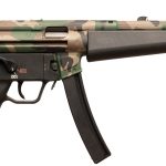 HK 81001152 SP5  Sports South Exclusive 9mm Luger 30+1 8.86" Black Steel Barrel Aluminum Woodland Camo Right Hand
