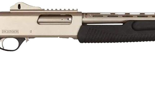 Dickinson LLC XX3DM18 XX3D Marine Tactical 12 Gauge Pump 3" 5+1 18.50" Vent Rib Barrel, Receiver w/Picatinny Rail, Fixed w/Shell Carrier Black Synthetic Stock, Black Pistol Grip