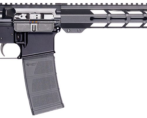 Patriot Ordnance Factory 02317  P-15 Base 5.56 NATO 10+1 16.50" Black Anodized A2 Style Grip *California Compliant