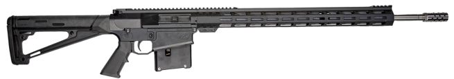 Great Lakes Firearms GL10LA65PRCSSBLK GLFA  6.5 PRC AR-10 5+1 24" Stainless Steel Black