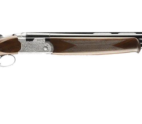 Beretta USA J686F2028 686 Silver Pigeon I 20 Gauge 3" 2rd 28" Blued Over/Under Vent Rib Barrel,  Silver Engraved Receiver, Fixed Grade II Walnut Wood Stock, Right Hand