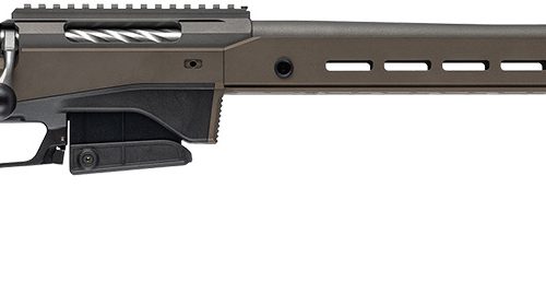 Tikka JRTXATM38226 T3x Ace Target 6.5 Creedmoor 10+1 26" Threaded Barrel, Bronze Cerakote Picatinny Rail Receiver, M-LOK Handguard, Adjustable Black Stock, Black Polymer Grip