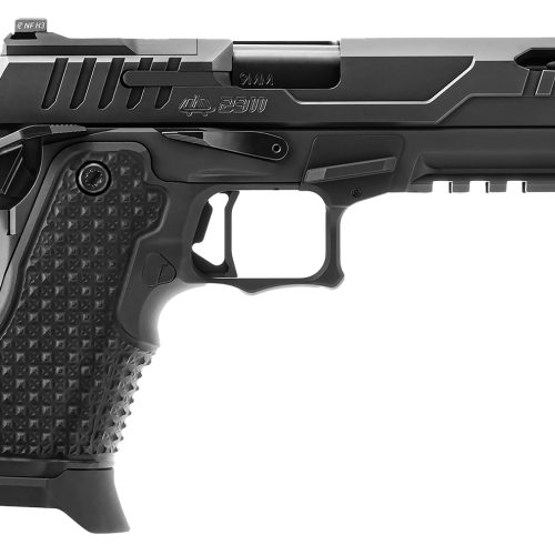 Oa Defense OA2311FPROELTBLKPRT21 2311 Pro Elite 9mm Luger 17+1/21+1 5" Black DLC Ported Barrel, Black Optic Ready/Serrated Slide, Black Aluminum Frame w/Picatinny Rail, Black Grip, Ambidextrous