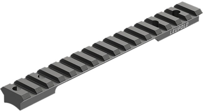 Leupold 185341 BackCountry Cross-Slot Base Black Aluminum Long Action 20 MOA