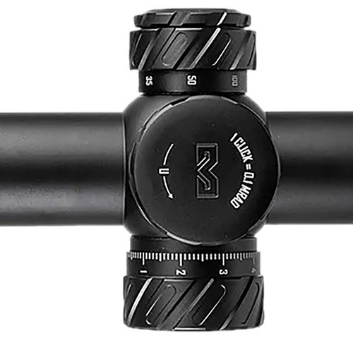 Meprolight USA 901246703 MVO  Matte Black Anodized 3-18x44mm, 34mm Tube, Illuminated M3 MRAD Etched Green/Red Reticle