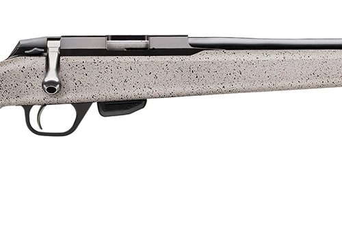 Tikka JRT1XU309 T1X UPR 17 HMR 10+1 20" Black Threaded Barrel, Black Drilled & Tapped Steel Receiver, Desert Sand Textured Fixed Carbon Fiber/Fiberglass Stock, Right Hand