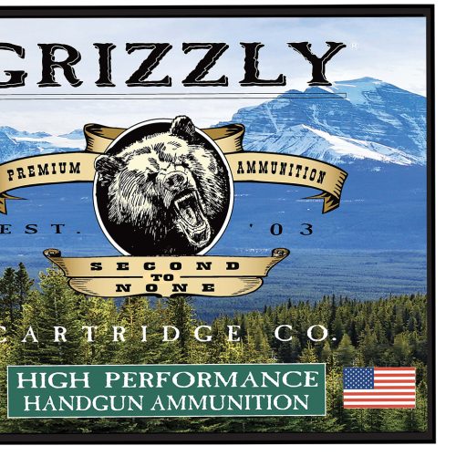 Grizzly Ammo GC9M+P1   9mm+P 124gr Full Metal Jacket Flat Point 20 Per Box/10 Case