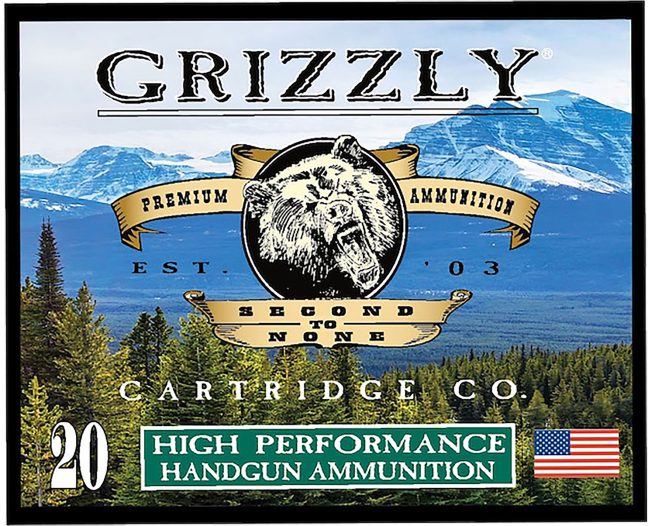 Grizzly Ammo GC44M+P2   44Mag+P 240gr Jacketed Hollow Point 20 Per Box/10 Case