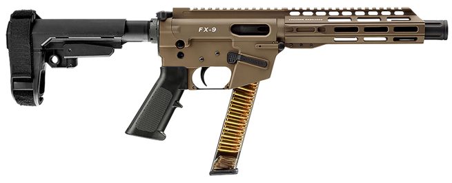 FREEDOM ORDNANCE FX9P8S-FDE FX9P  9mm Luger 31+1 8" Flat Dark Earth