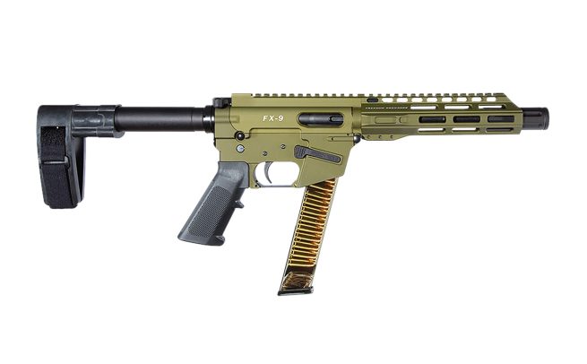 FREEDOM ORDNANCE FX9P8SBM-ODG FX9P  8" OD Green
