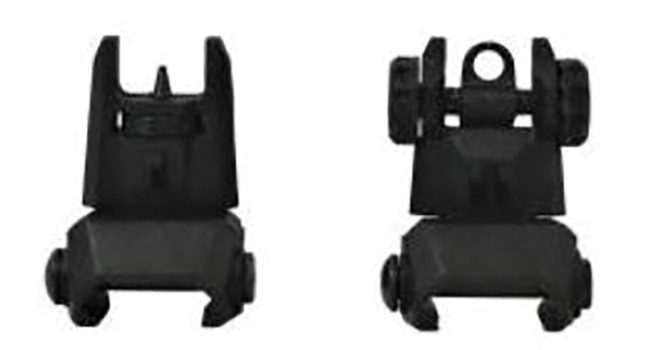 ATI TACT FLIP UP, FRONT/REAR POLYMER