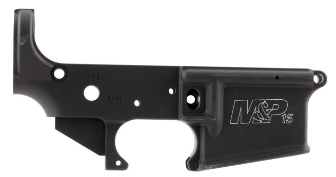 Smith & Wesson 812000 Receiver  223 Rem/5.56x45mm NATO 7075-T6 Aluminum Black for S&W M&P15