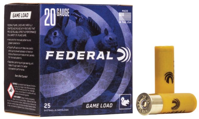 Game Load 20ga 2.75" 2.5dr 7/8oz 7.5