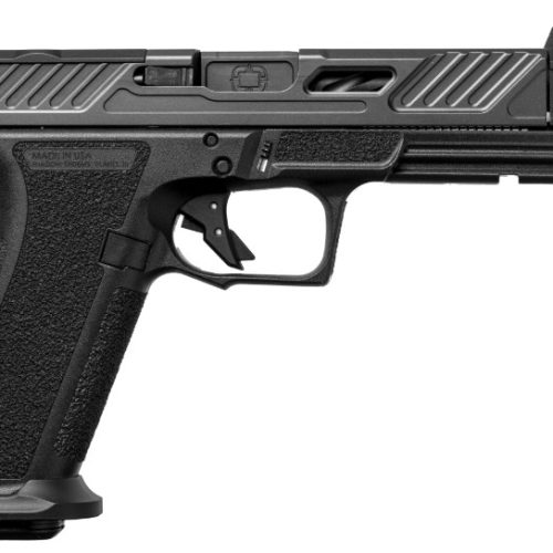 SHADOW SYSTEMS DR920P 9MM BLACK OR COMPENSATED BARREL BLACK SS ROD GREEN TRITIUM 1D 10RD CA SS-2240-CA