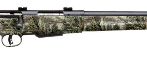 Savage Arms 19978 25 Walking Varminter 17 Hornet Caliber with 4+1 Capacity, 22" Barrel, Matte Black Metal Finish & Realtree Max-1 Synthetic Stock Right Hand (Full Size)