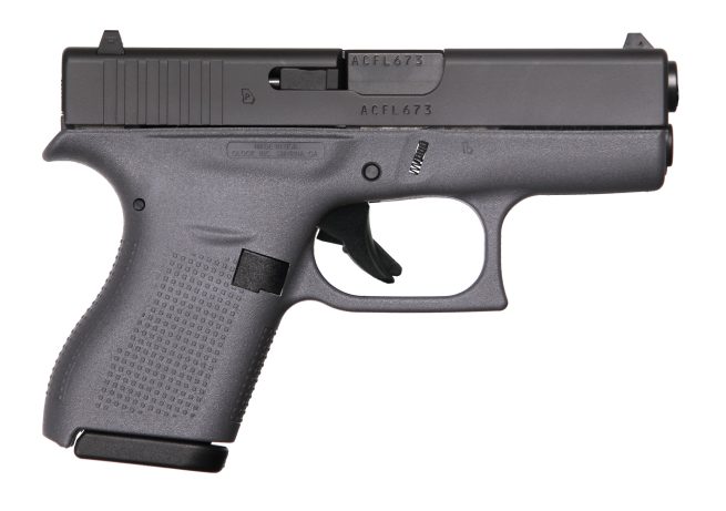 GLOCK G42 G3 GRAY 380ACP 6+1 3.25  #