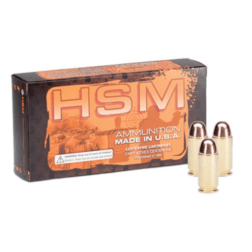 HSM 40SW 180GR RNFP PLATED REUSED 50/20