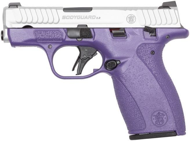 SW M&P BODYGUARD 380ACP 2.0 TS PURPLE SATIN ALUM