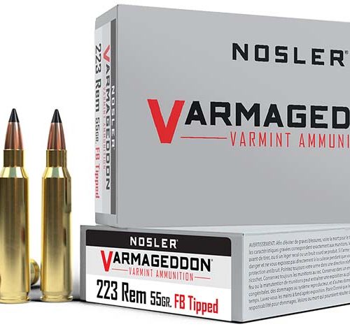 NOSLER VGA 223Rem 55gr VG FBT 20rd