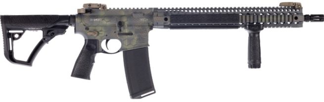 DDM4 V9 5.56 16" Limited Crocodile/Blk Pic 32-rd