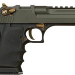 Desert Eagle L5 .50AE 5" Blk/Milspc Grn 7rd NY