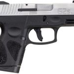 Taurus 1G2S939 G2S  Compact Frame 9mm Luger 7+1 3.20" Matte Stainless Steel Barrel, Matte Serrated Stainless Steel Slide, Black Polymer Frame w/Picatinny Rail & Polymer Grip, Right Hand