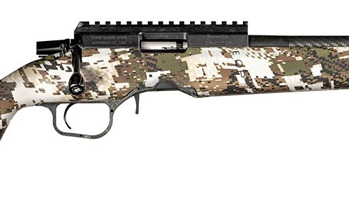 Christensen Arms 8011201900 Ranger  17 HMR 9+1 18" Carbon Fiber/Threaded Barrel, Black Anodized Finish, Sitka Subalpine Camo Stock