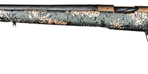 Christensen Arms 8010620800 Ridgeline FFT 6.5 PRC 3+1 20" Carbon Fiber/Threaded Barrel, Burnt Bronze Cerakote, Green with Black/Tan Accents Stock, Left Hand