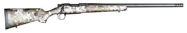 Christensen Arms 8010628000 Ridgeline FFT 6.5 PRC 3+1 20" Carbon Fiber/Threaded Barrel, Black Nitride, Sitka Subalpine Camo Stock