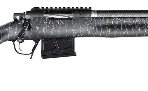 Christensen Arms CA10270482481 BA Tactical Long Range 308 Win 4+1 20" Carbon Fiber Barrel, Black Nitride Finish, Black with Gray Webbing Stock