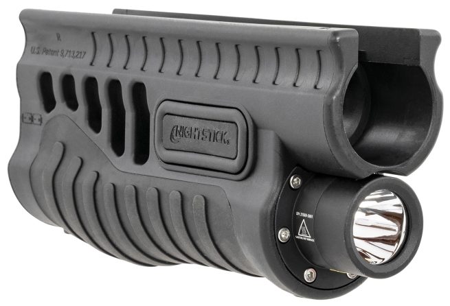 Nightstick SFL13GL Shotgun Forend Light  Black 1200 Lumens White LED Green Laser Remington 870/TAC-14
